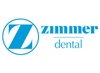 Logo for Zimmer Dental with a large letter Z inside a circle on the left